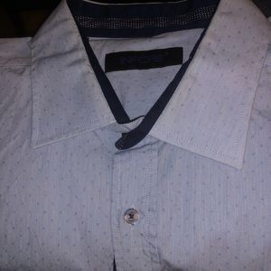 Men’s Inpore Light Blue Dress Shirt